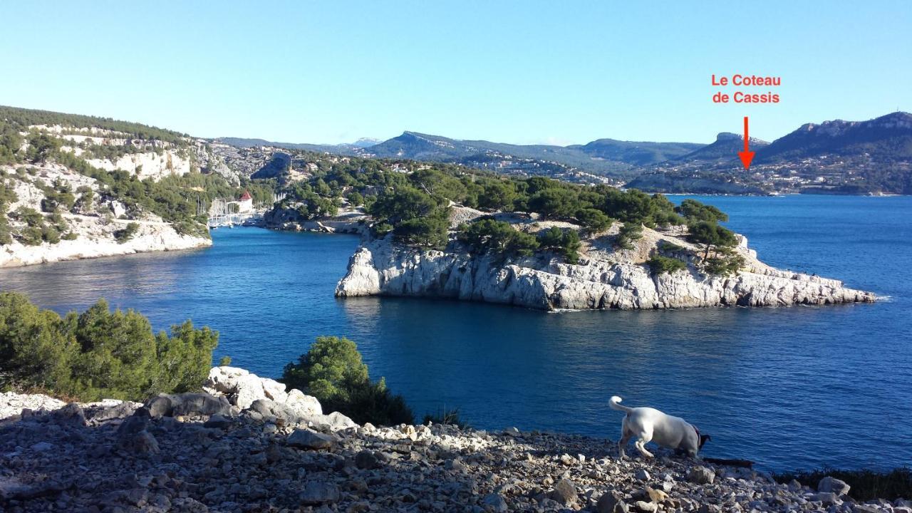 Large Private Garden, Quiet 2-Bedroom Apartment, Air Conditioning, Wifi, Parking Cassis Exterior foto